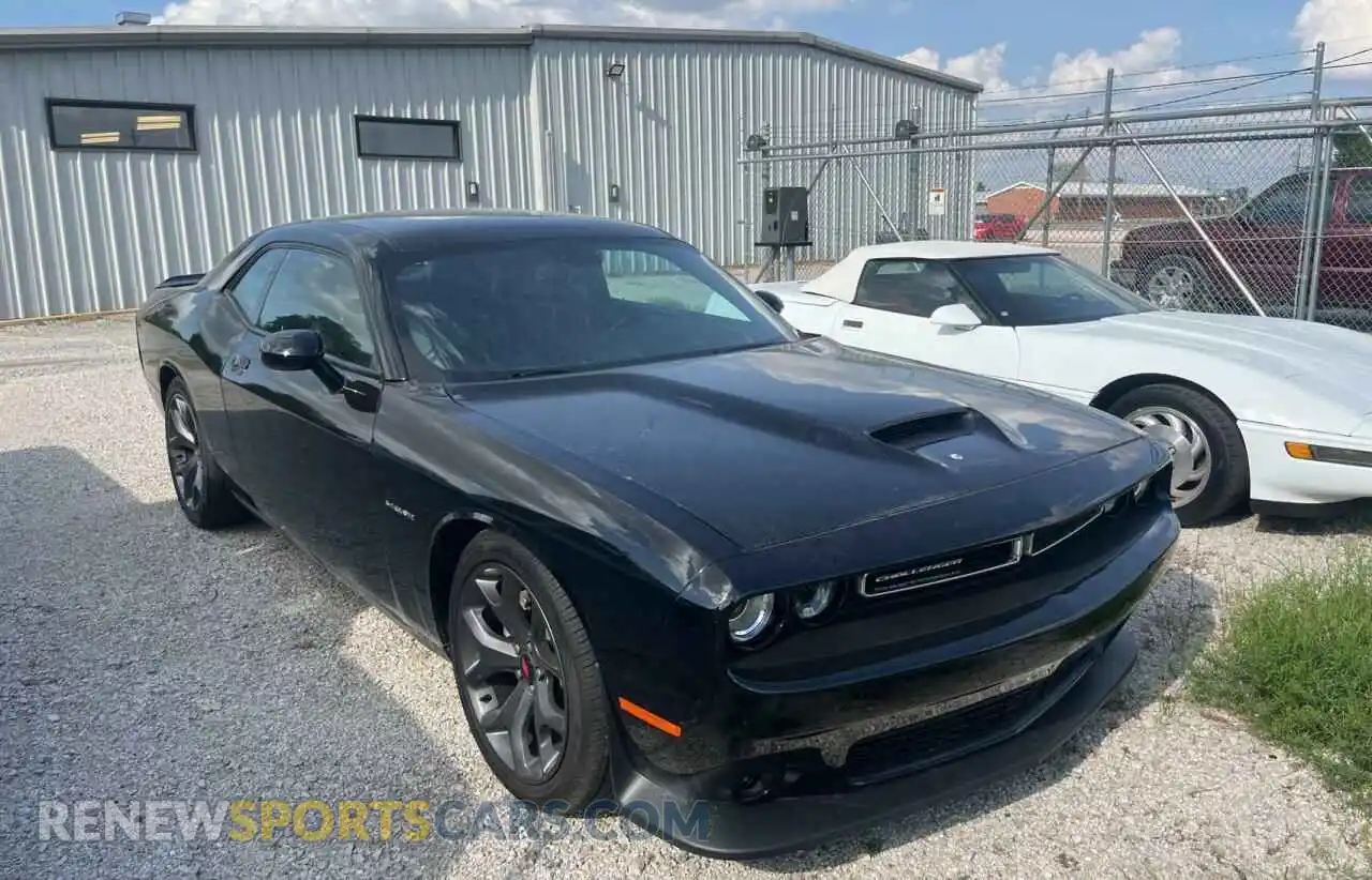 1 Photograph of a damaged car 2C3CDZBT4MH577309 DODGE CHALLENGER 2021