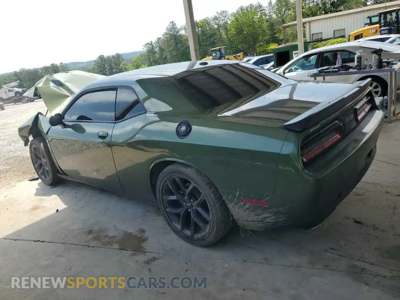 2 Photograph of a damaged car 2C3CDZBT4MH627836 DODGE CHALLENGER 2021