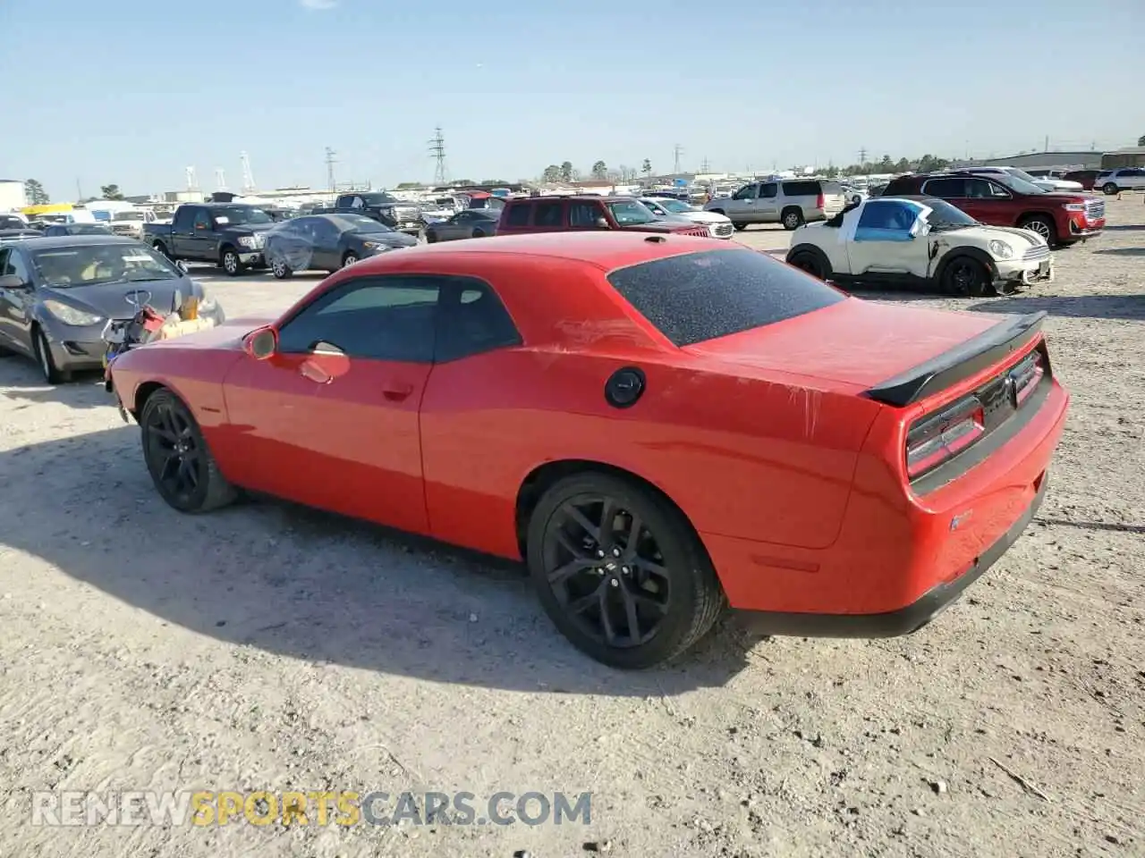 2 Photograph of a damaged car 2C3CDZBT4MH631210 DODGE CHALLENGER 2021