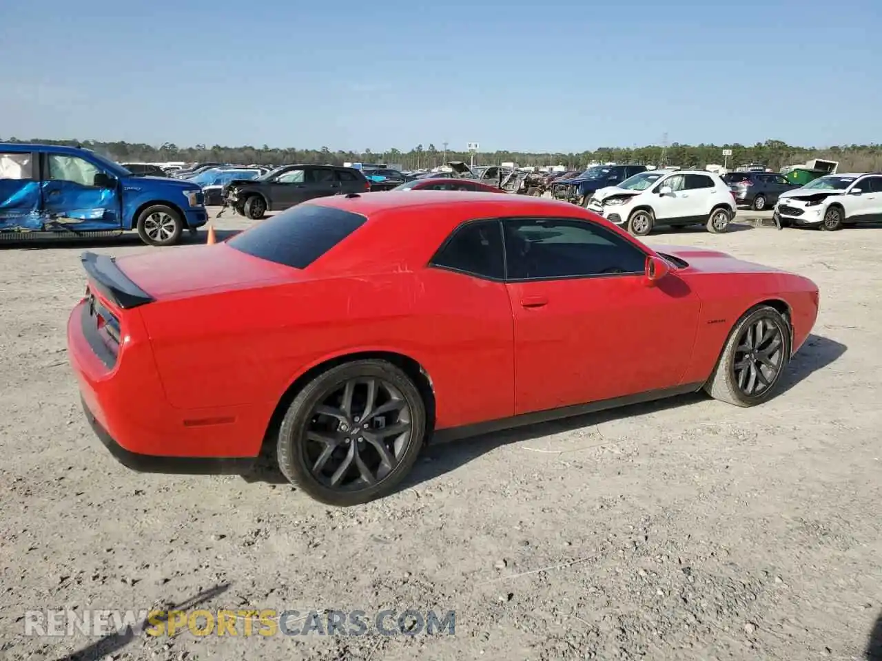 3 Photograph of a damaged car 2C3CDZBT4MH631210 DODGE CHALLENGER 2021