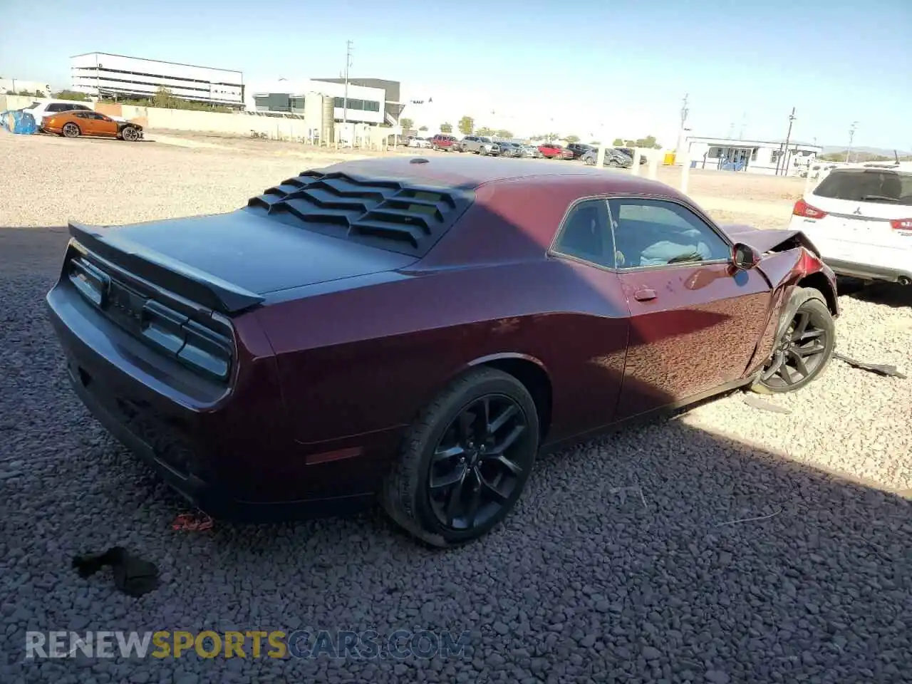 3 Photograph of a damaged car 2C3CDZBT4MH641879 DODGE CHALLENGER 2021