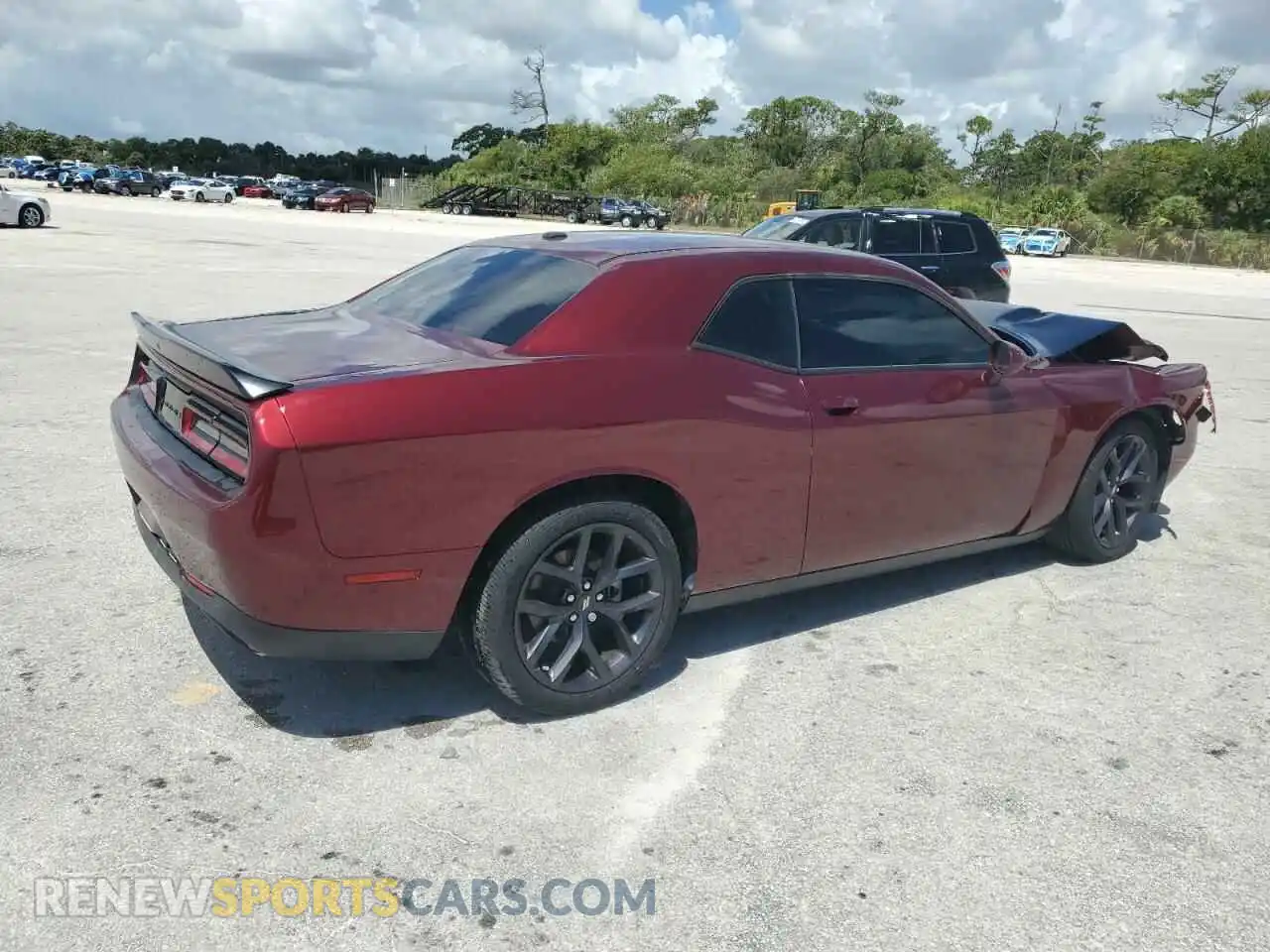 3 Photograph of a damaged car 2C3CDZBT4MH655135 DODGE CHALLENGER 2021