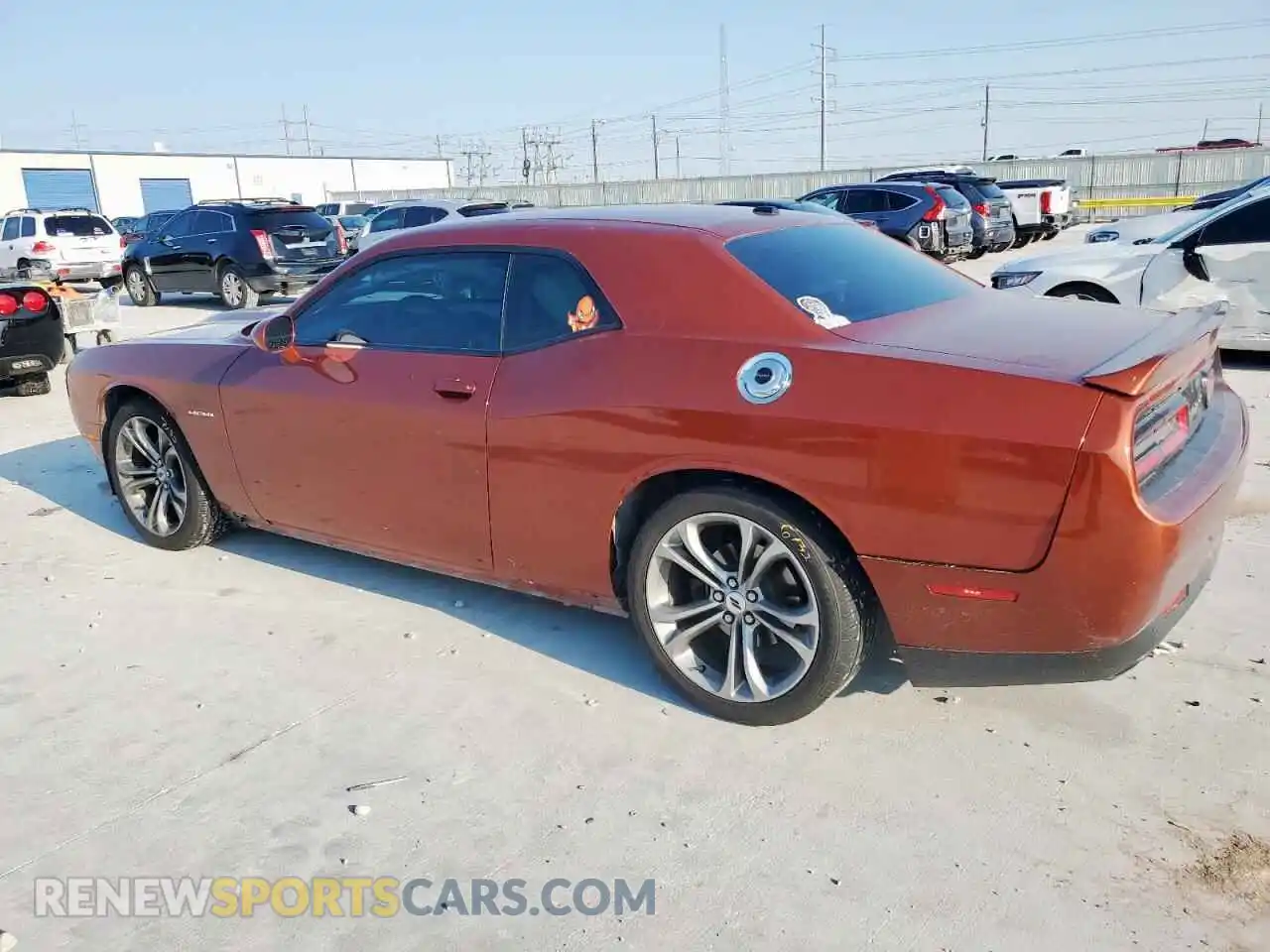 2 Photograph of a damaged car 2C3CDZBT5MH505552 DODGE CHALLENGER 2021