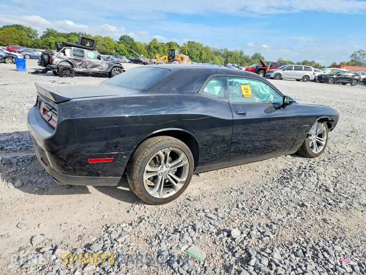 3 Photograph of a damaged car 2C3CDZBT5MH509441 DODGE CHALLENGER 2021