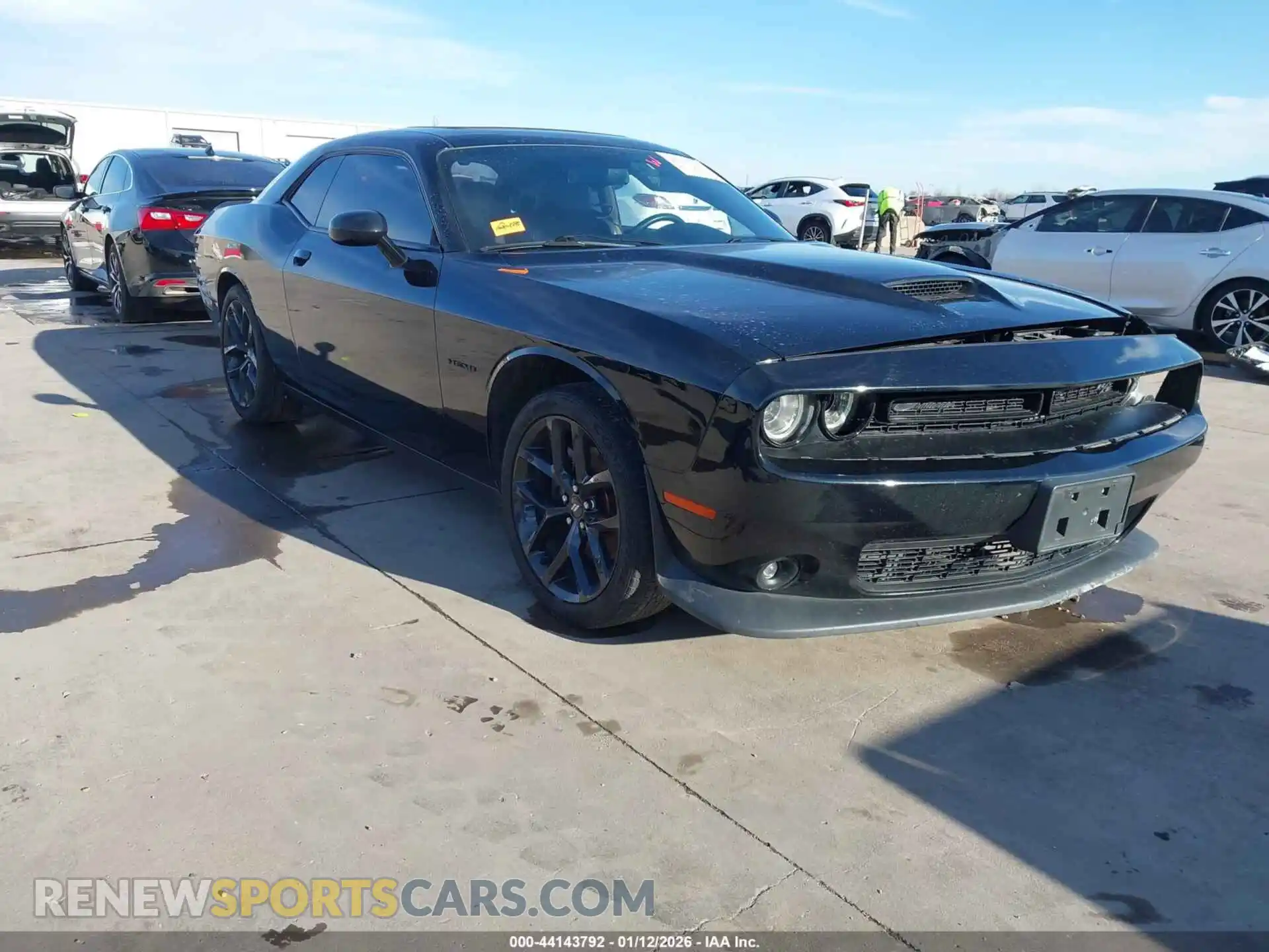 1 Photograph of a damaged car 2C3CDZBT5MH513506 DODGE CHALLENGER 2021