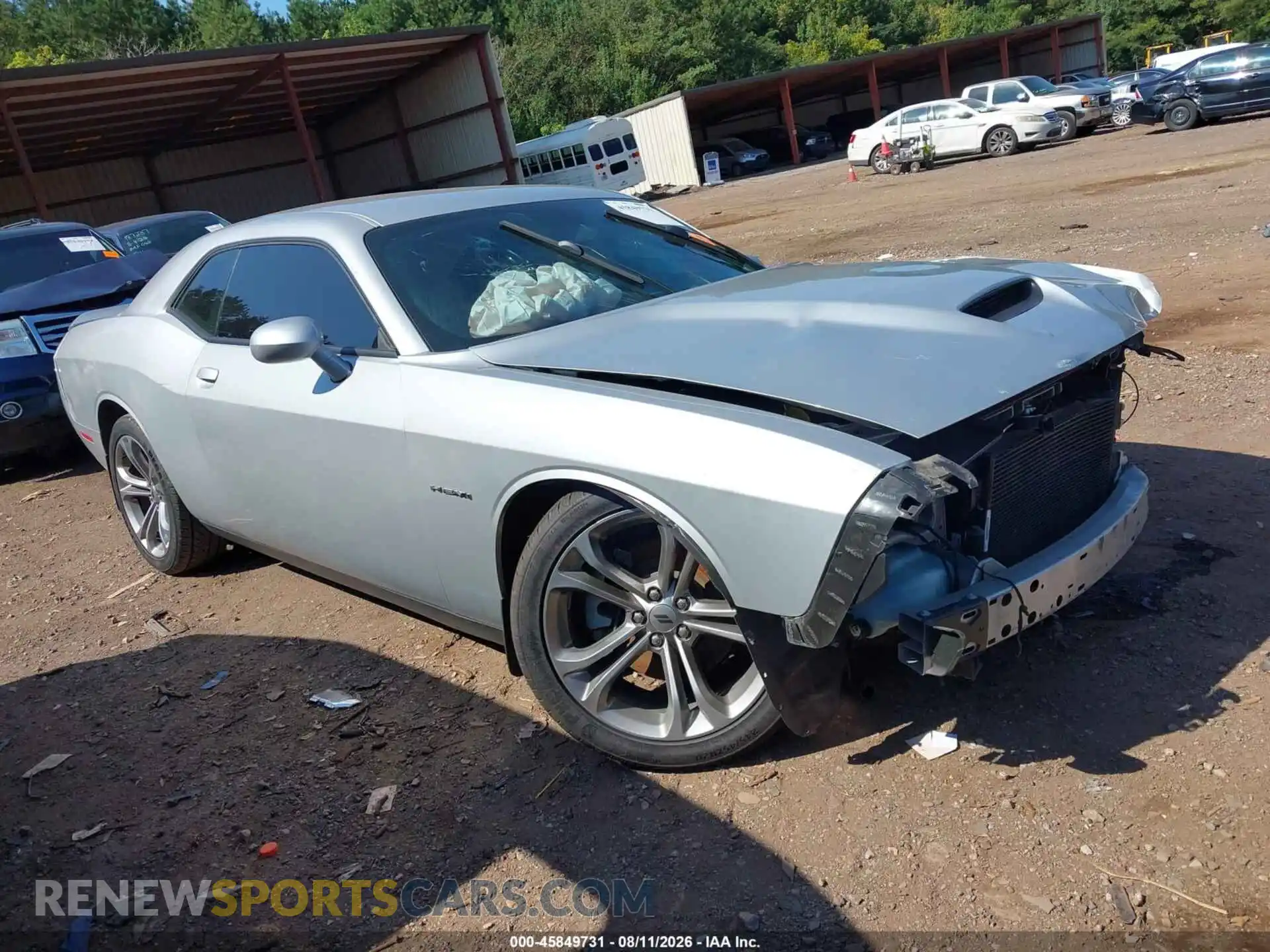1 Photograph of a damaged car 2C3CDZBT5MH542374 DODGE CHALLENGER 2021