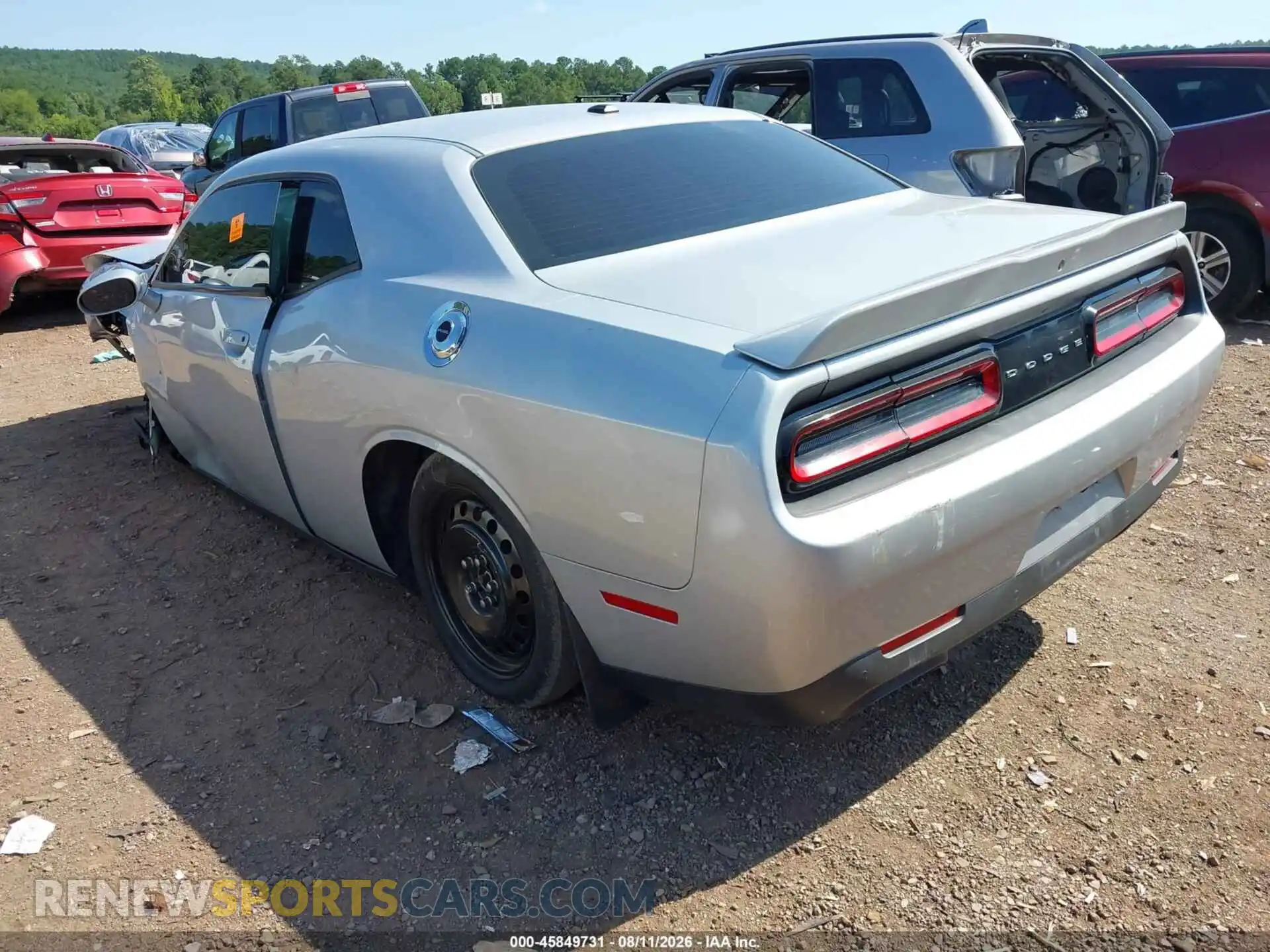 3 Photograph of a damaged car 2C3CDZBT5MH542374 DODGE CHALLENGER 2021