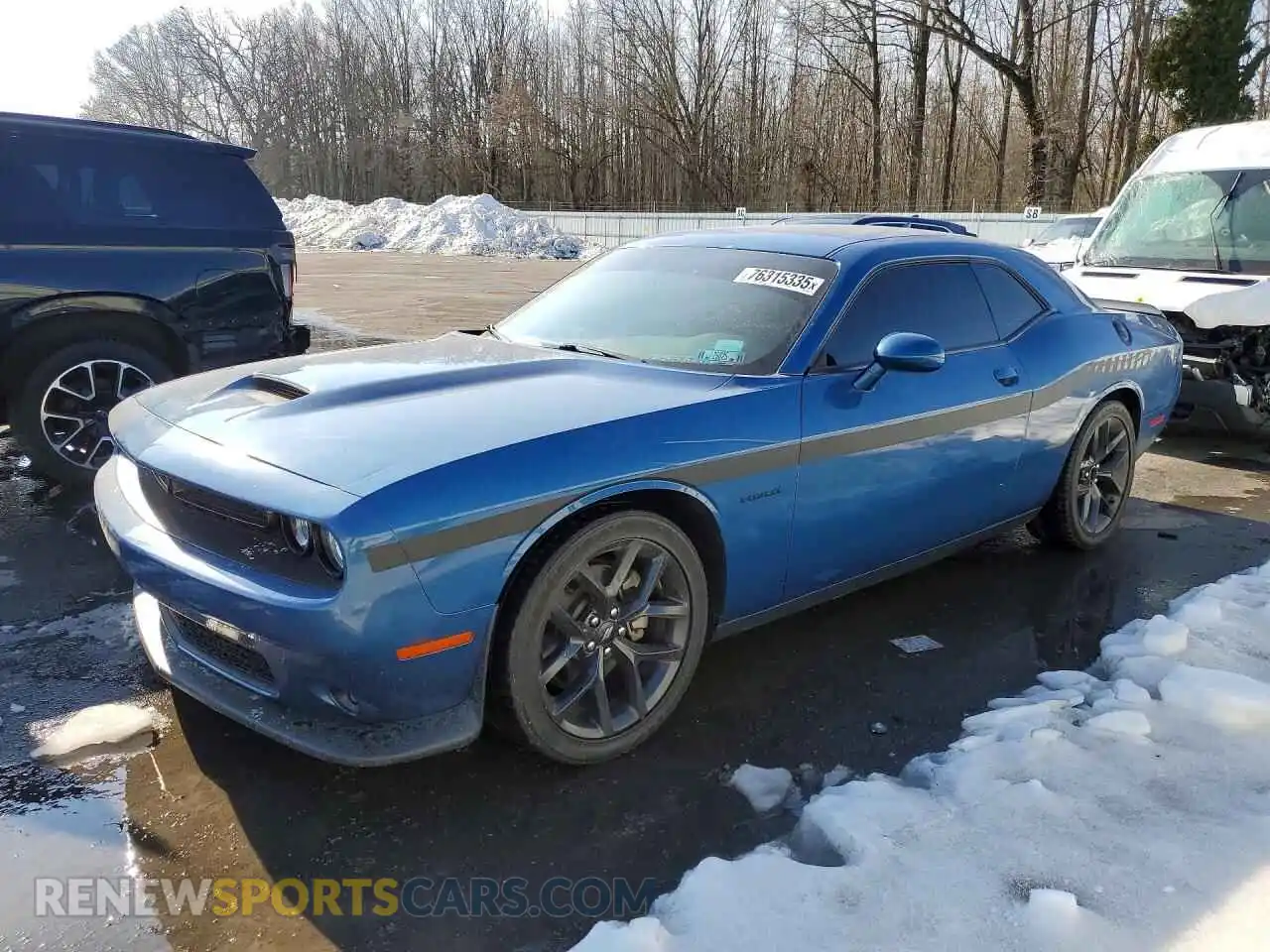 1 fotografías del automóvil dañado 2C3CDZBT5MH672218 DODGE CHALLENGER 2021