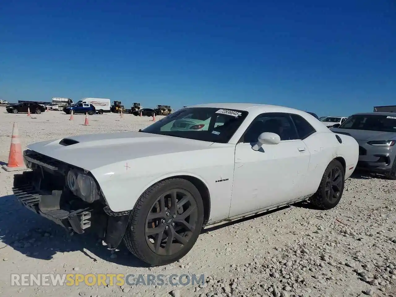 1 Photograph of a damaged car 2C3CDZBT6MH531271 DODGE CHALLENGER 2021