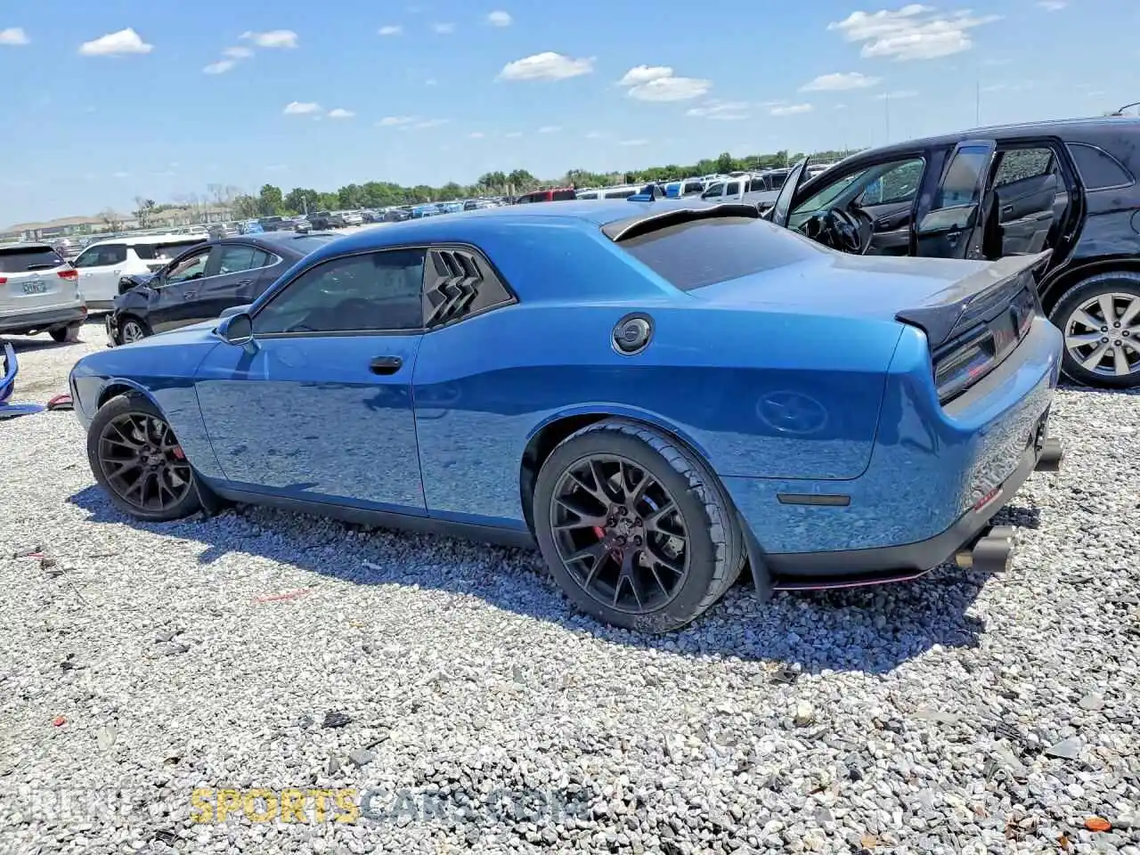 2 Photograph of a damaged car 2C3CDZBT6MH623898 DODGE CHALLENGER 2021