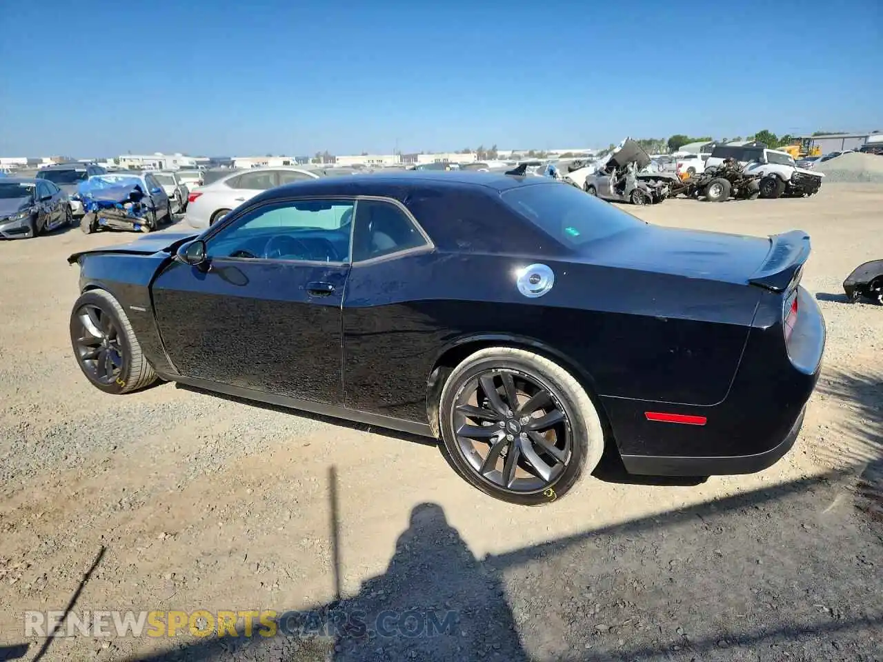 2 Photograph of a damaged car 2C3CDZBT6MH635436 DODGE CHALLENGER 2021