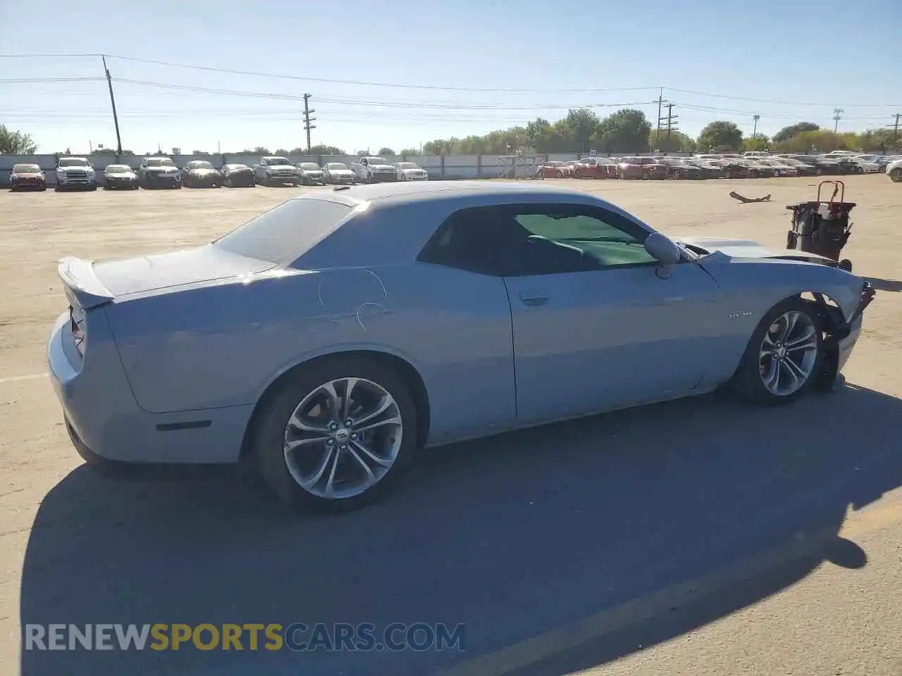 3 Photograph of a damaged car 2C3CDZBT7MH524801 DODGE CHALLENGER 2021