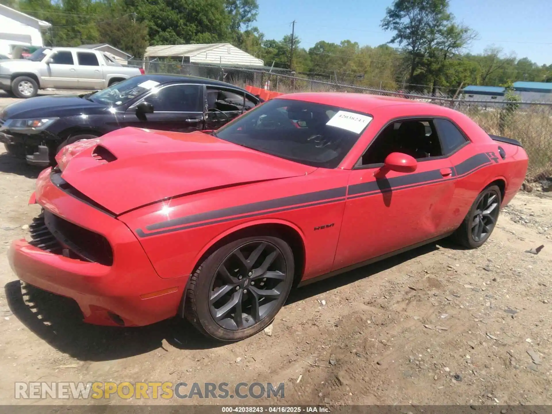 2 Photograph of a damaged car 2C3CDZBT7MH541596 DODGE CHALLENGER 2021