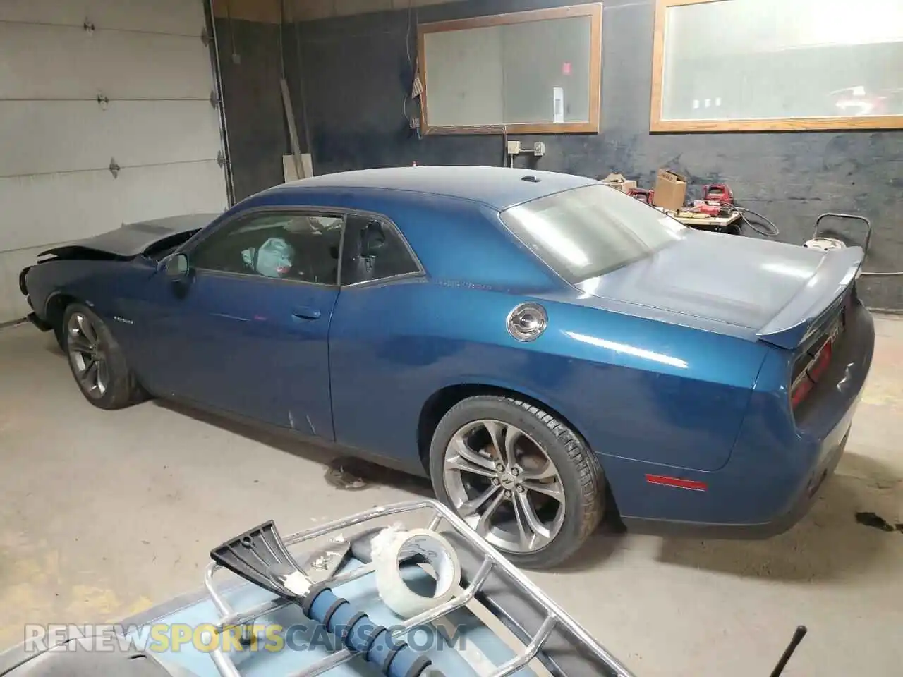 2 Photograph of a damaged car 2C3CDZBT8MH505528 DODGE CHALLENGER 2021
