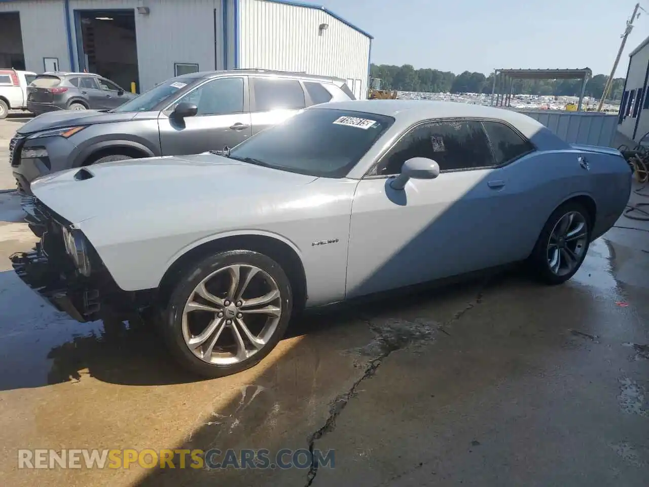 1 Photograph of a damaged car 2C3CDZBT8MH526525 DODGE CHALLENGER 2021