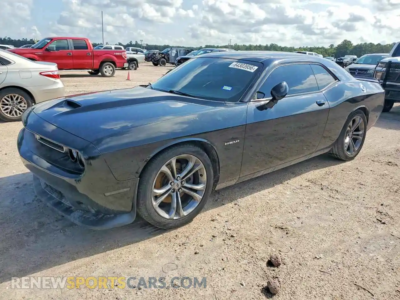 1 Фотография поврежденного автомобиля 2C3CDZBT8MH526573 DODGE CHALLENGER 2021