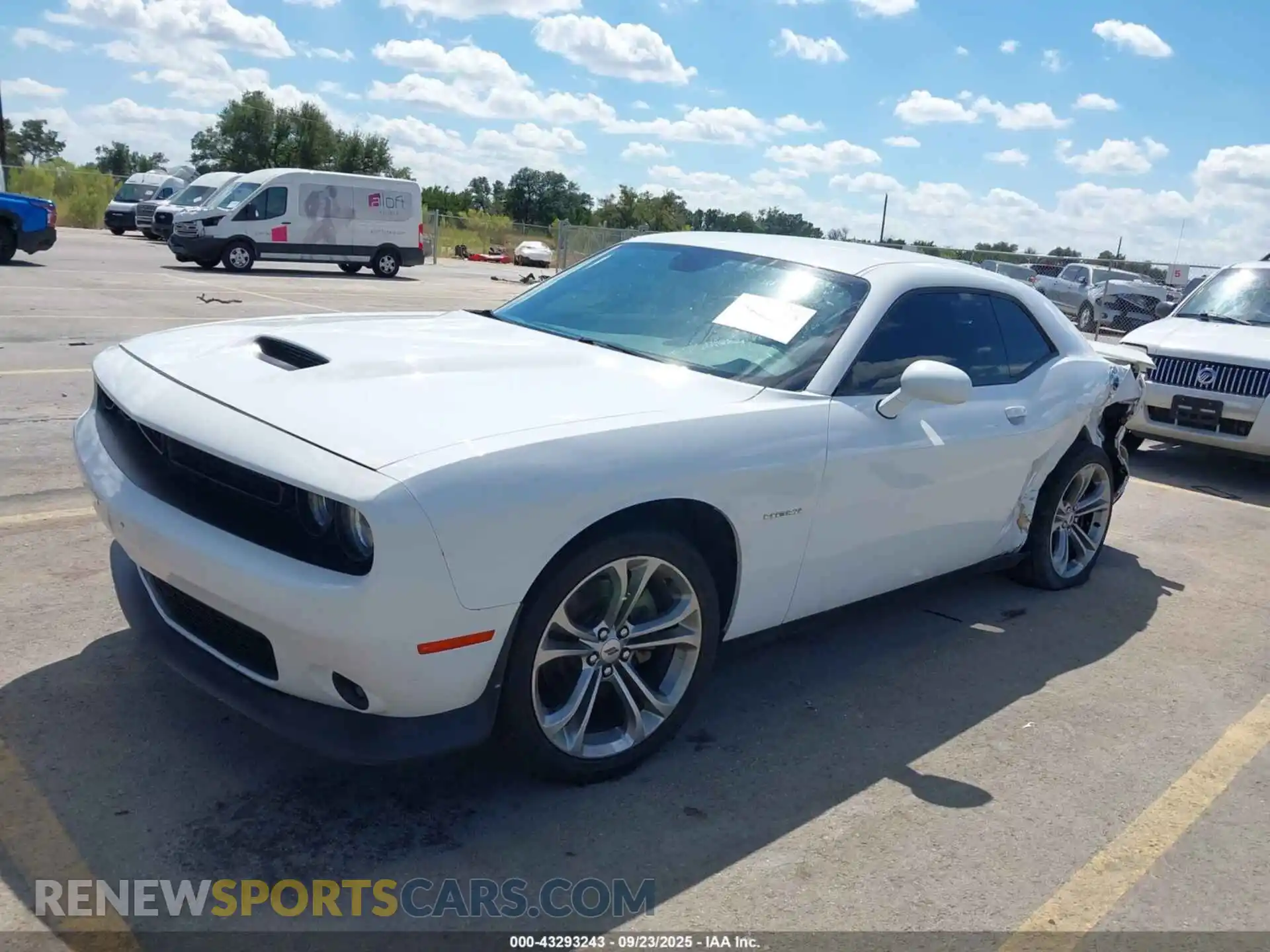 2 Photograph of a damaged car 2C3CDZBT8MH546483 DODGE CHALLENGER 2021