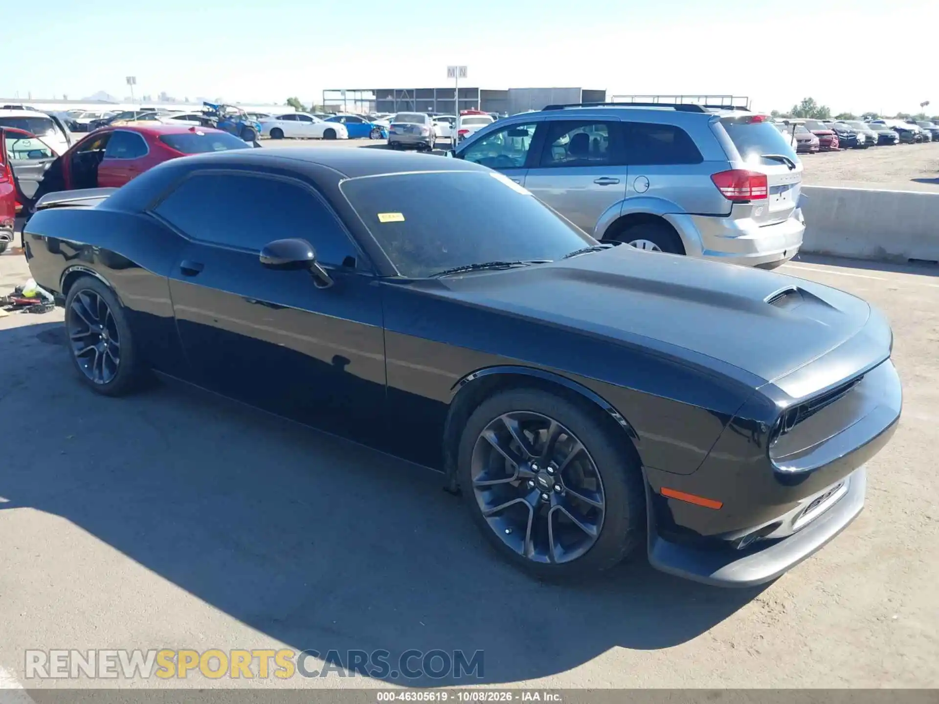 1 Photograph of a damaged car 2C3CDZBT9MH508423 DODGE CHALLENGER 2021