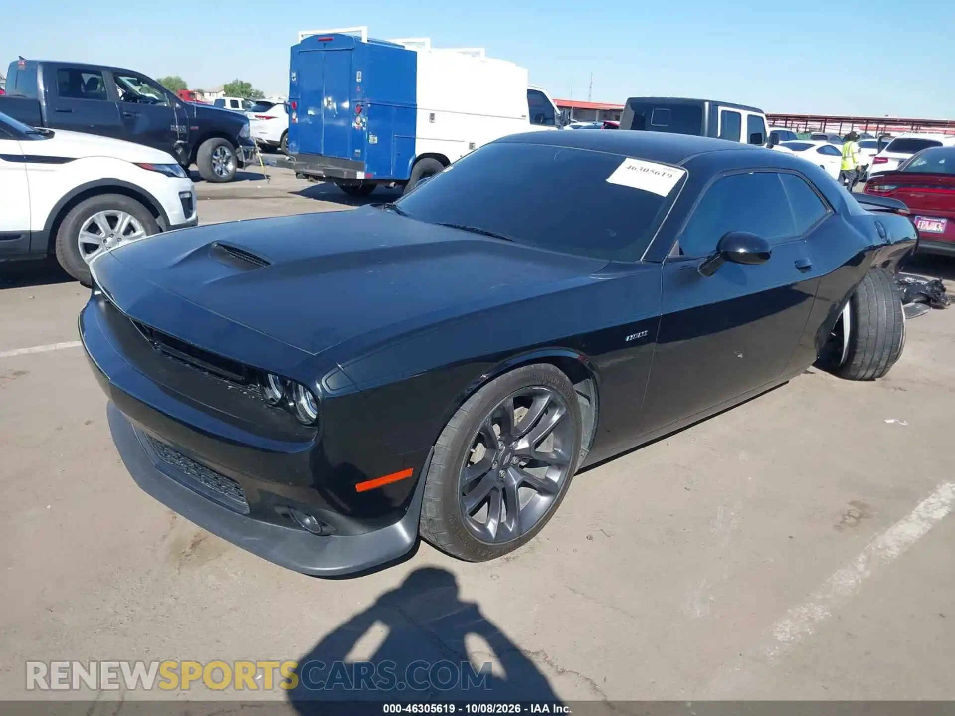 2 Photograph of a damaged car 2C3CDZBT9MH508423 DODGE CHALLENGER 2021