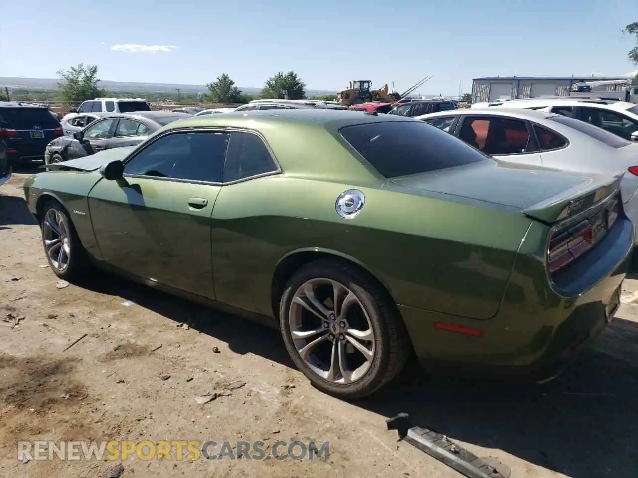 2 Photograph of a damaged car 2C3CDZBT9MH526503 DODGE CHALLENGER 2021