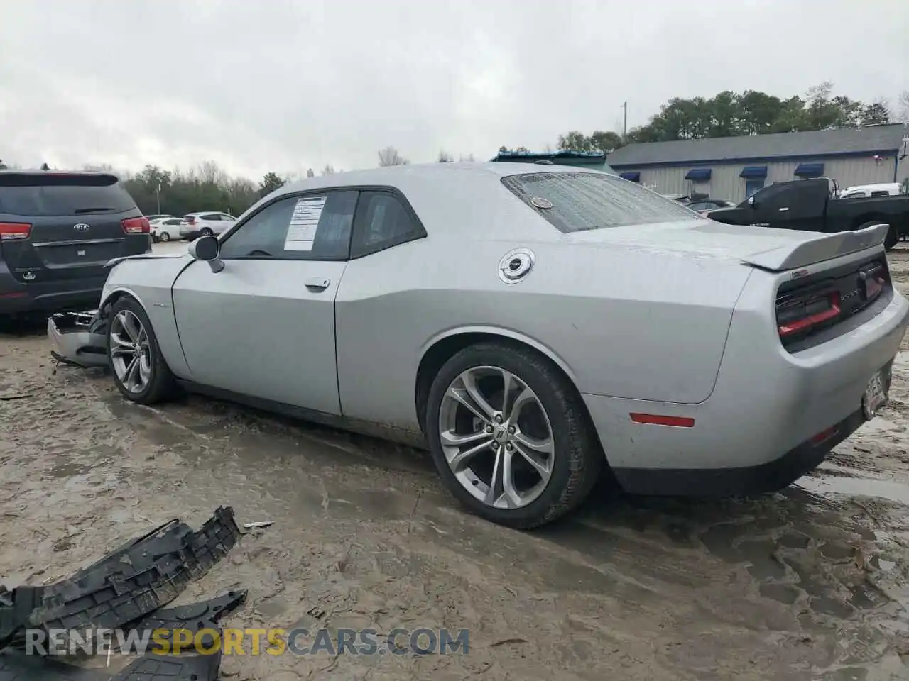2 Photograph of a damaged car 2C3CDZBT9MH546704 DODGE CHALLENGER 2021