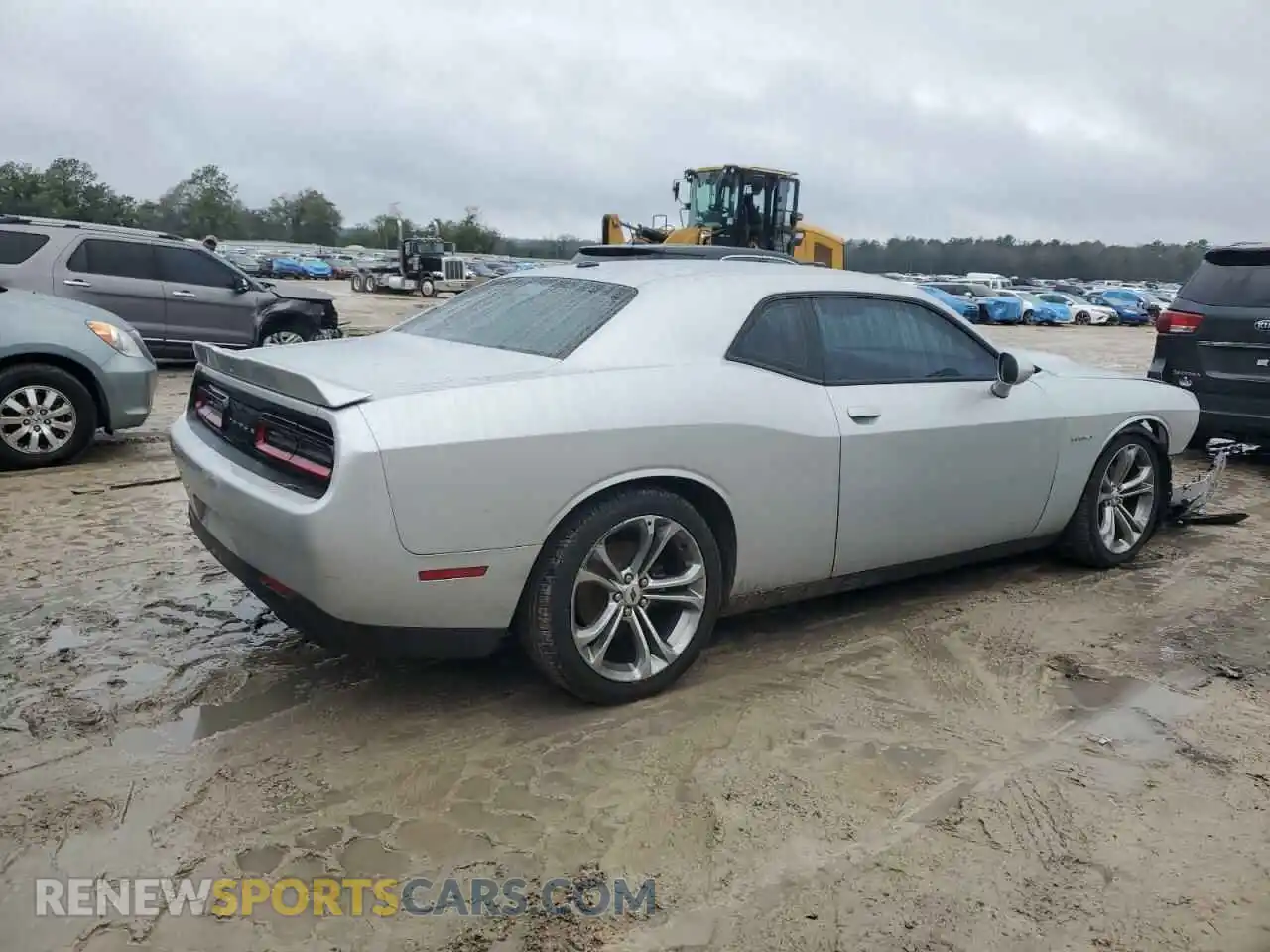 3 Photograph of a damaged car 2C3CDZBT9MH546704 DODGE CHALLENGER 2021