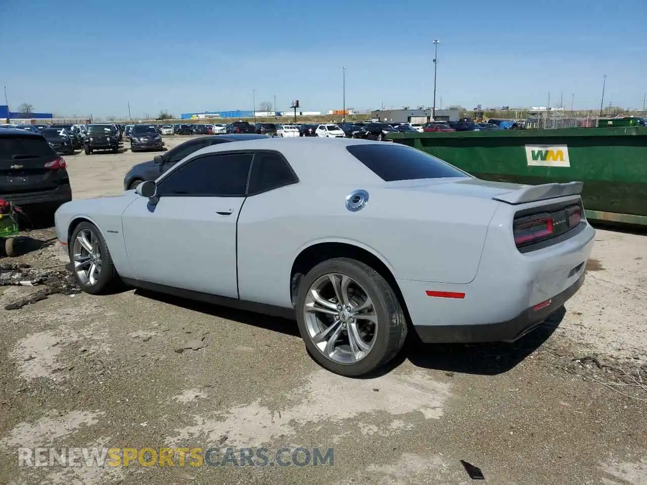 2 Photograph of a damaged car 2C3CDZBT9MH560814 DODGE CHALLENGER 2021