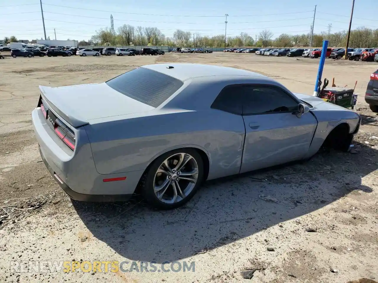 3 Photograph of a damaged car 2C3CDZBT9MH560814 DODGE CHALLENGER 2021