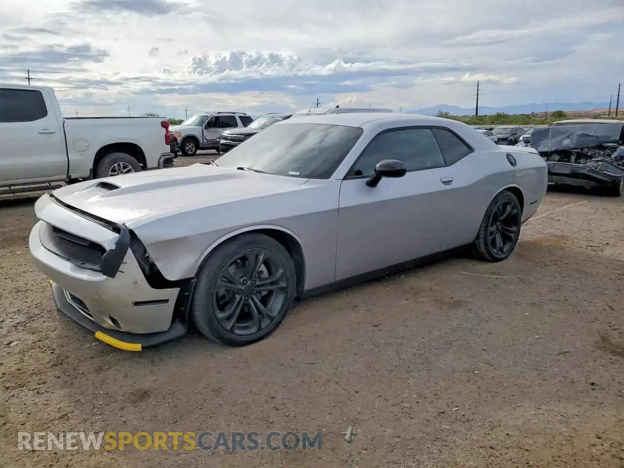 1 Photograph of a damaged car 2C3CDZBT9MH583459 DODGE CHALLENGER 2021