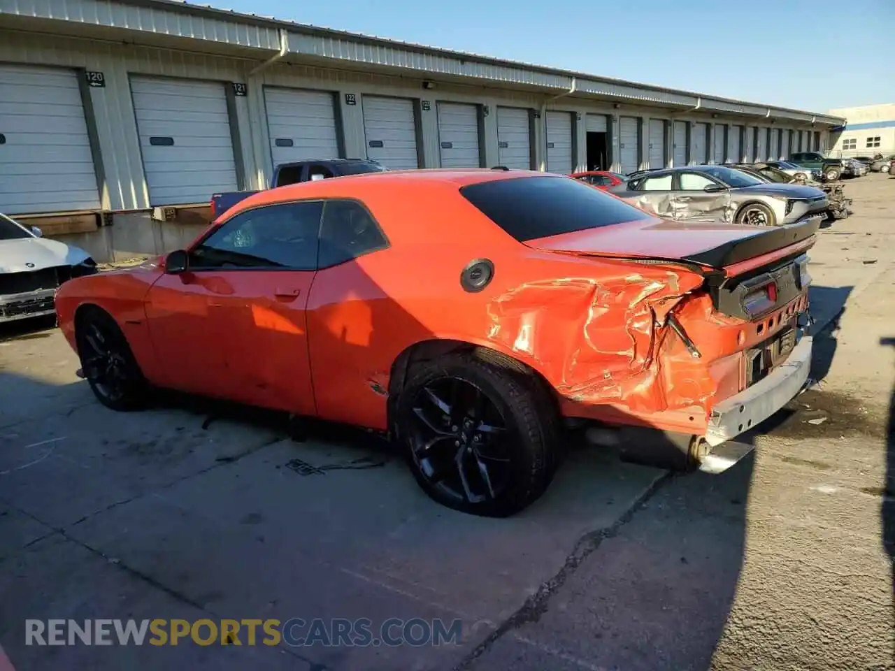 2 Photograph of a damaged car 2C3CDZBT9MH600194 DODGE CHALLENGER 2021