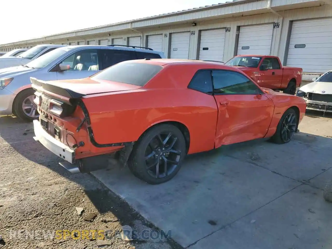 3 Photograph of a damaged car 2C3CDZBT9MH600194 DODGE CHALLENGER 2021