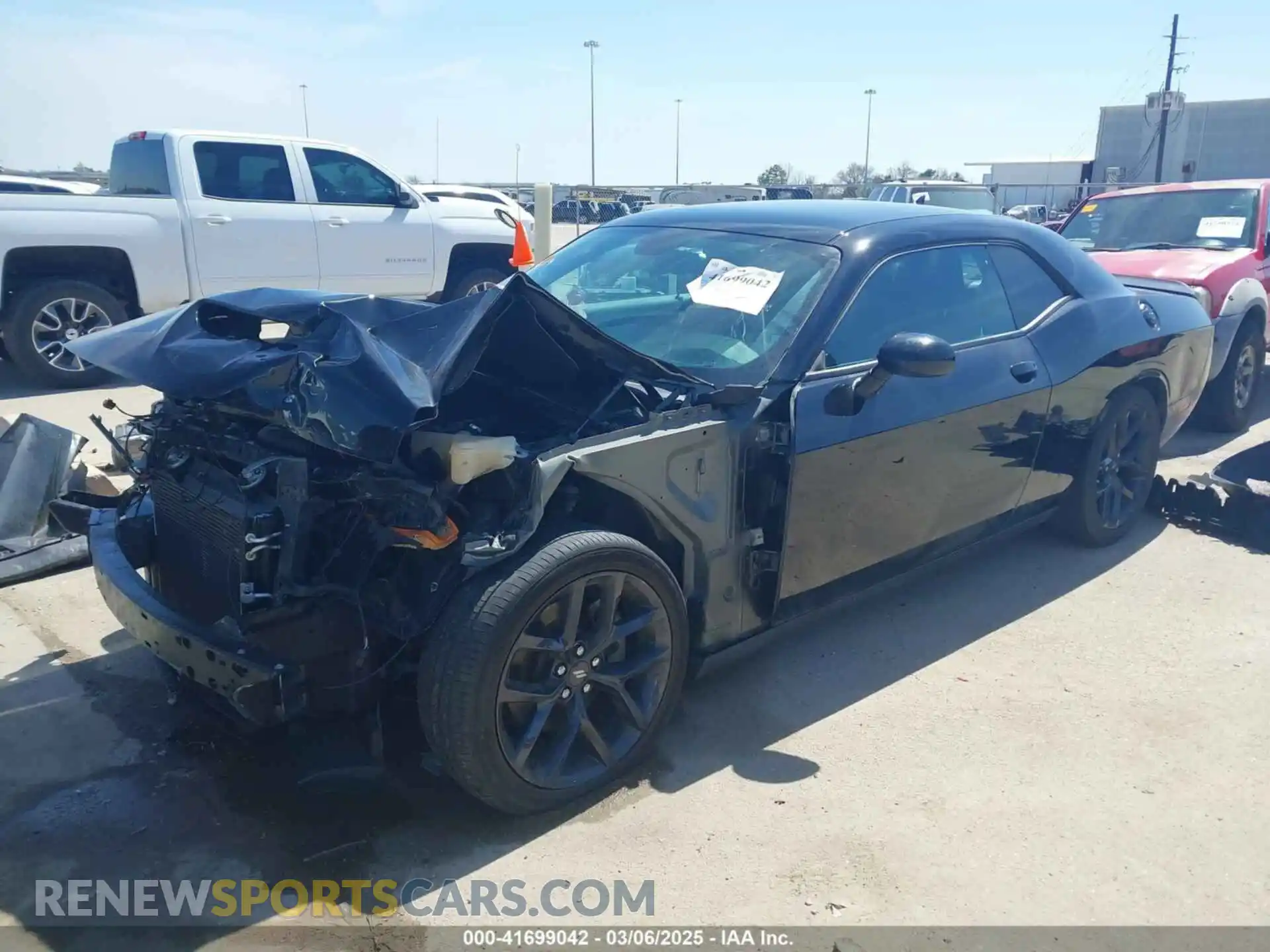 2 Photograph of a damaged car 2C3CDZBT9MH610384 DODGE CHALLENGER 2021