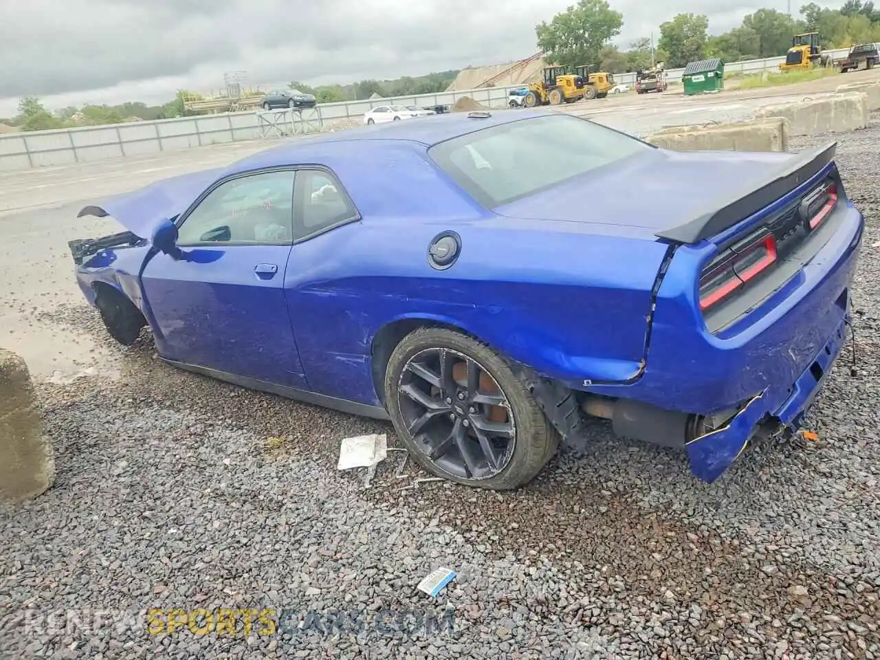 2 Photograph of a damaged car 2C3CDZBTXMH531094 DODGE CHALLENGER 2021