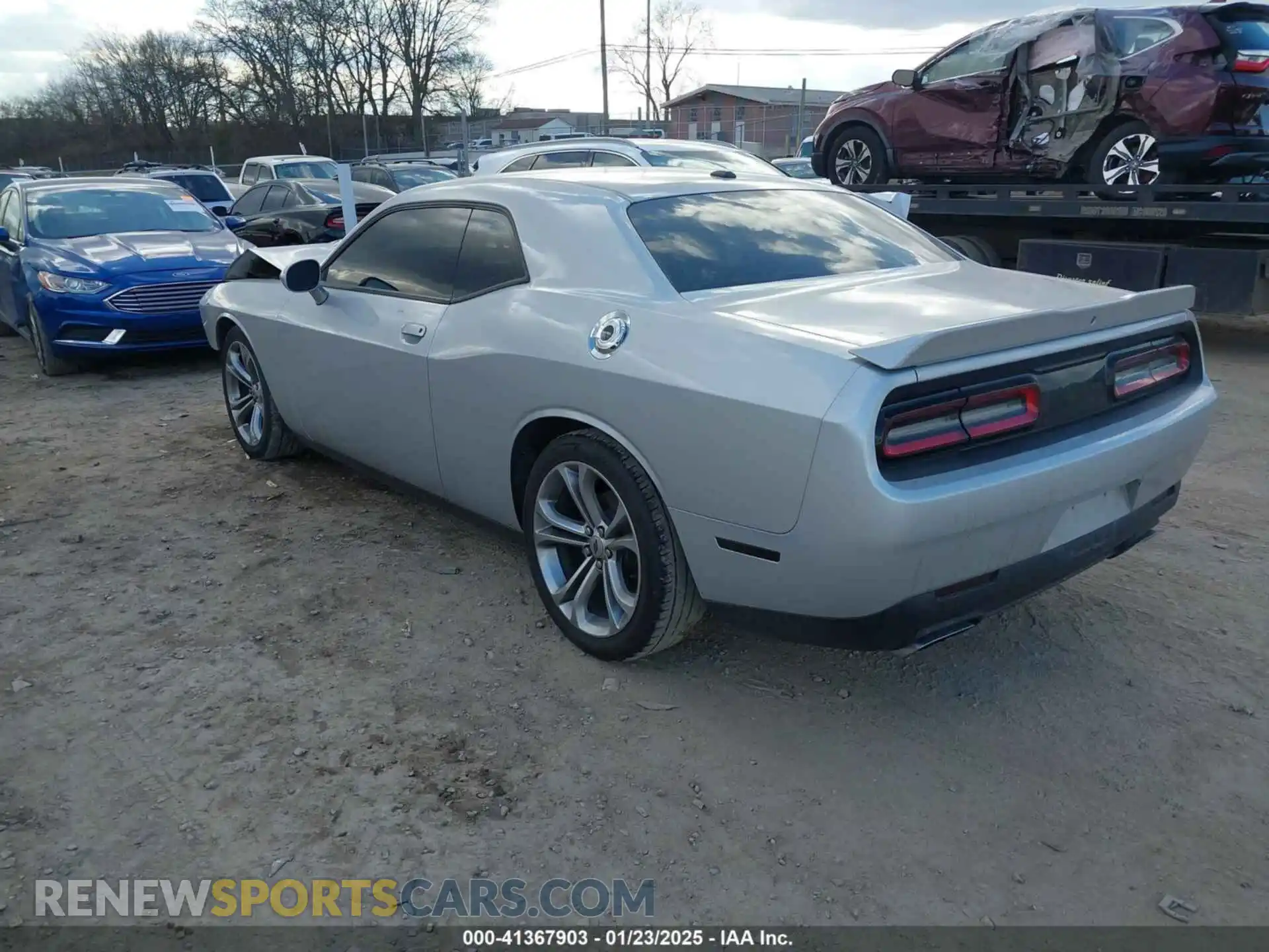 3 Photograph of a damaged car 2C3CDZBTXMH551572 DODGE CHALLENGER 2021