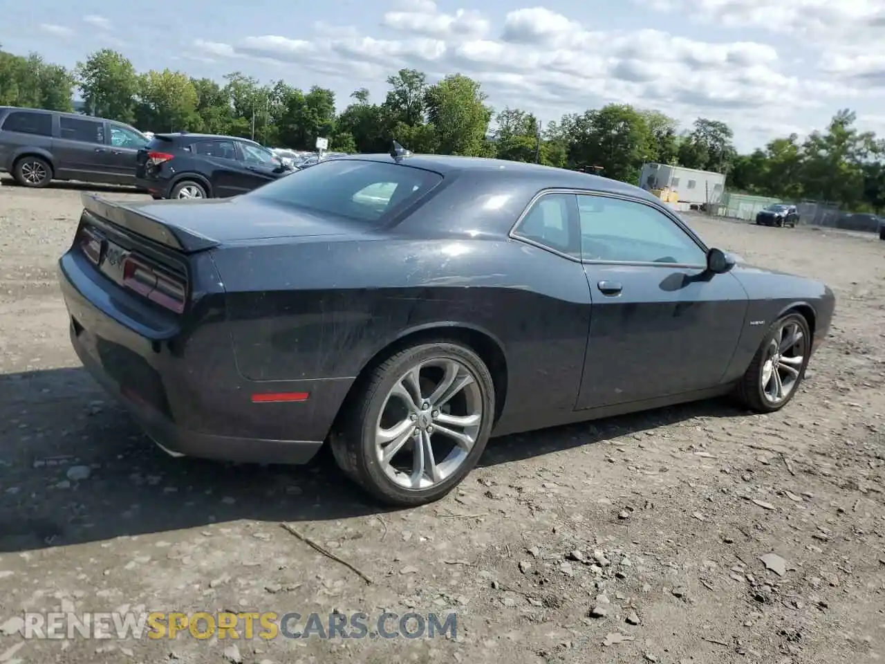3 Photograph of a damaged car 2C3CDZBTXMH555055 DODGE CHALLENGER 2021