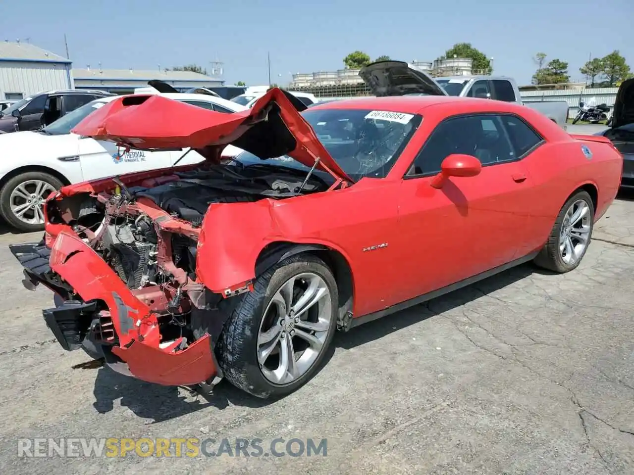 1 Photograph of a damaged car 2C3CDZBTXMH559963 DODGE CHALLENGER 2021