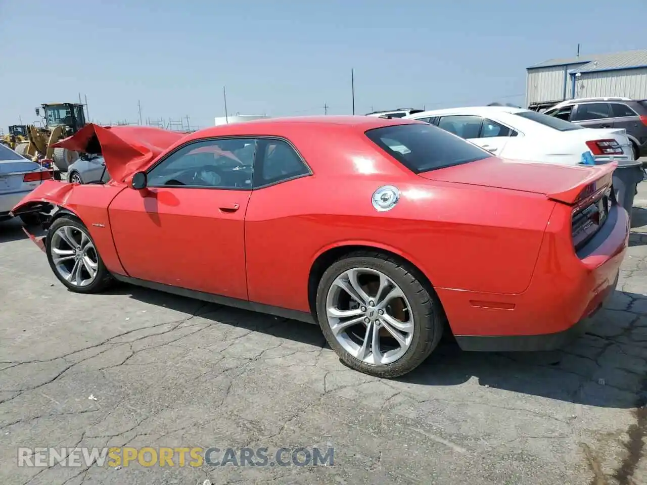 2 Photograph of a damaged car 2C3CDZBTXMH559963 DODGE CHALLENGER 2021
