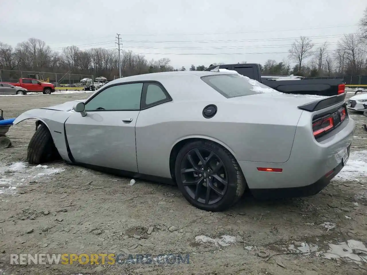 2 Photograph of a damaged car 2C3CDZBTXMH631308 DODGE CHALLENGER 2021