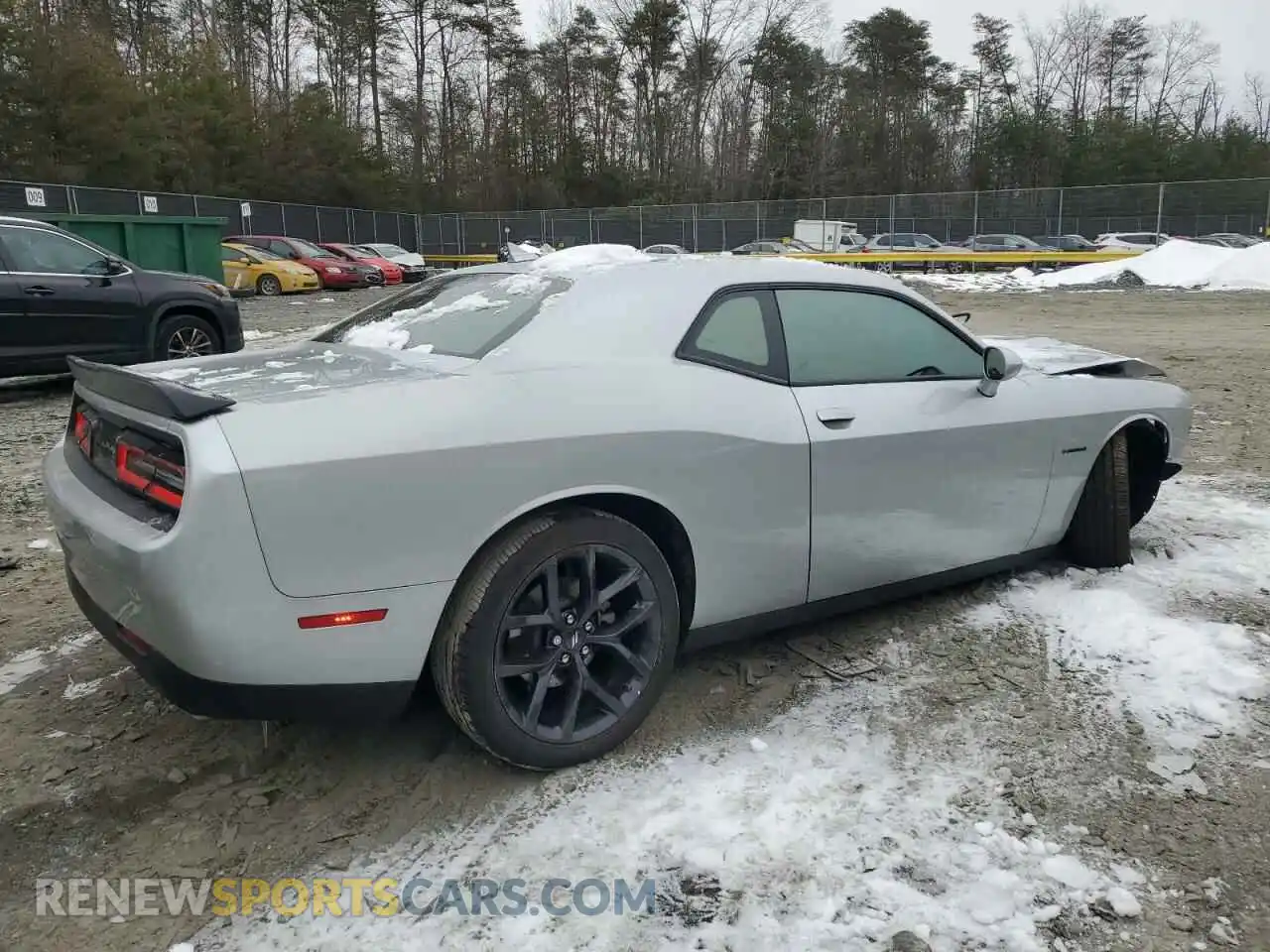 3 Photograph of a damaged car 2C3CDZBTXMH631308 DODGE CHALLENGER 2021