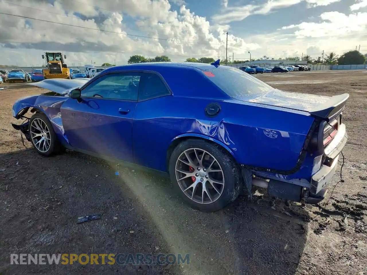 2 fotografías del automóvil dañado 2C3CDZC93MH664363 DODGE CHALLENGER 2021