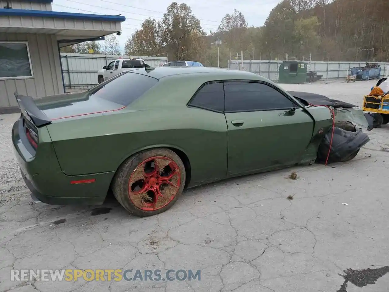 3 Photograph of a damaged car 2C3CDZFJ0MH502485 DODGE CHALLENGER 2021