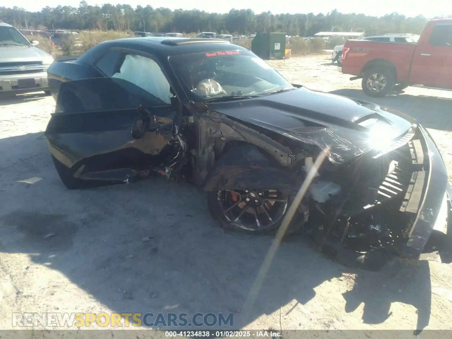 1 Photograph of a damaged car 2C3CDZFJ0MH542744 DODGE CHALLENGER 2021