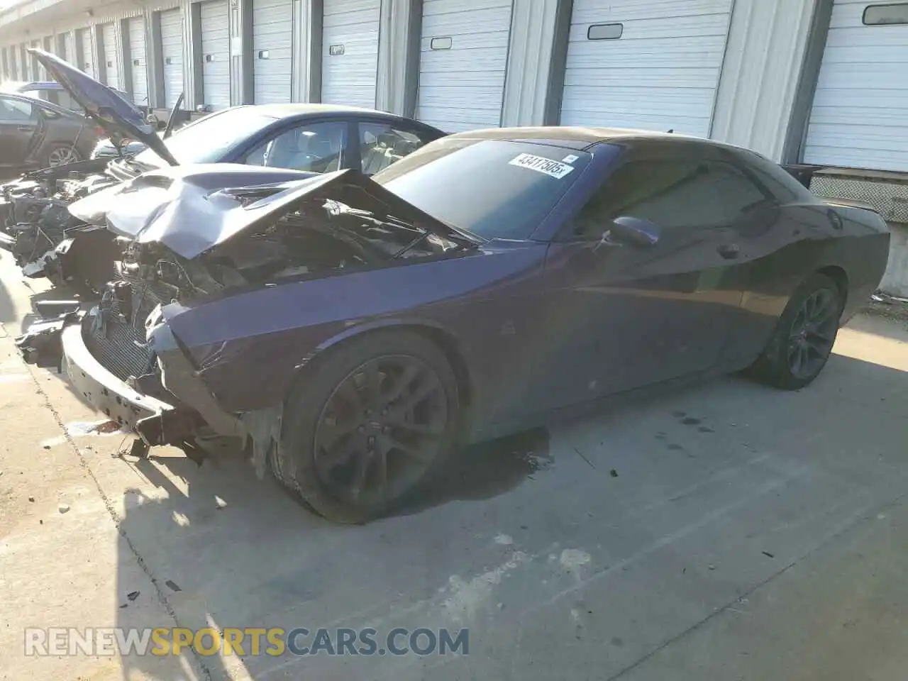 1 Photograph of a damaged car 2C3CDZFJ0MH627762 DODGE CHALLENGER 2021