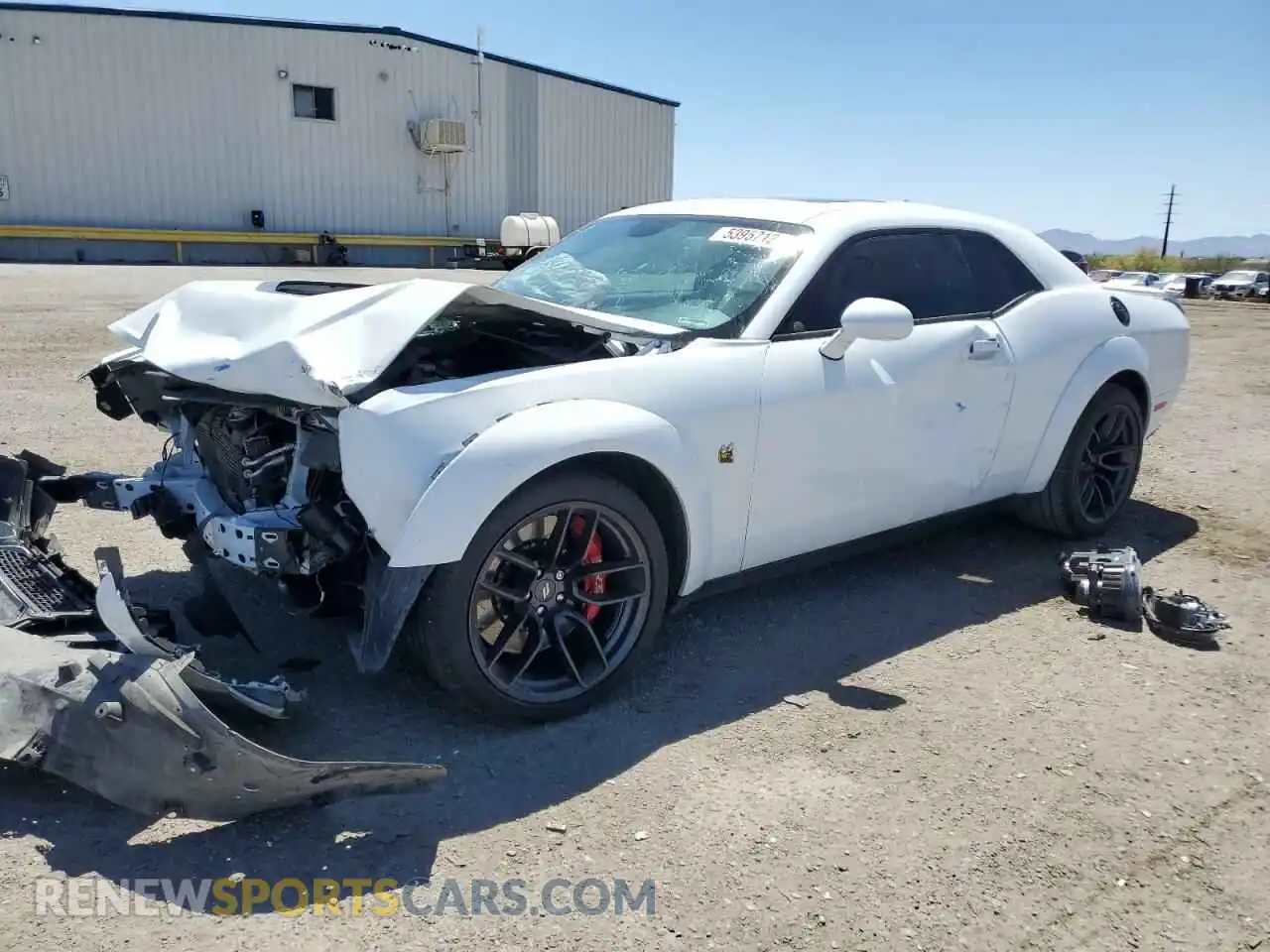 1 Photograph of a damaged car 2C3CDZFJ1MH502429 DODGE CHALLENGER 2021