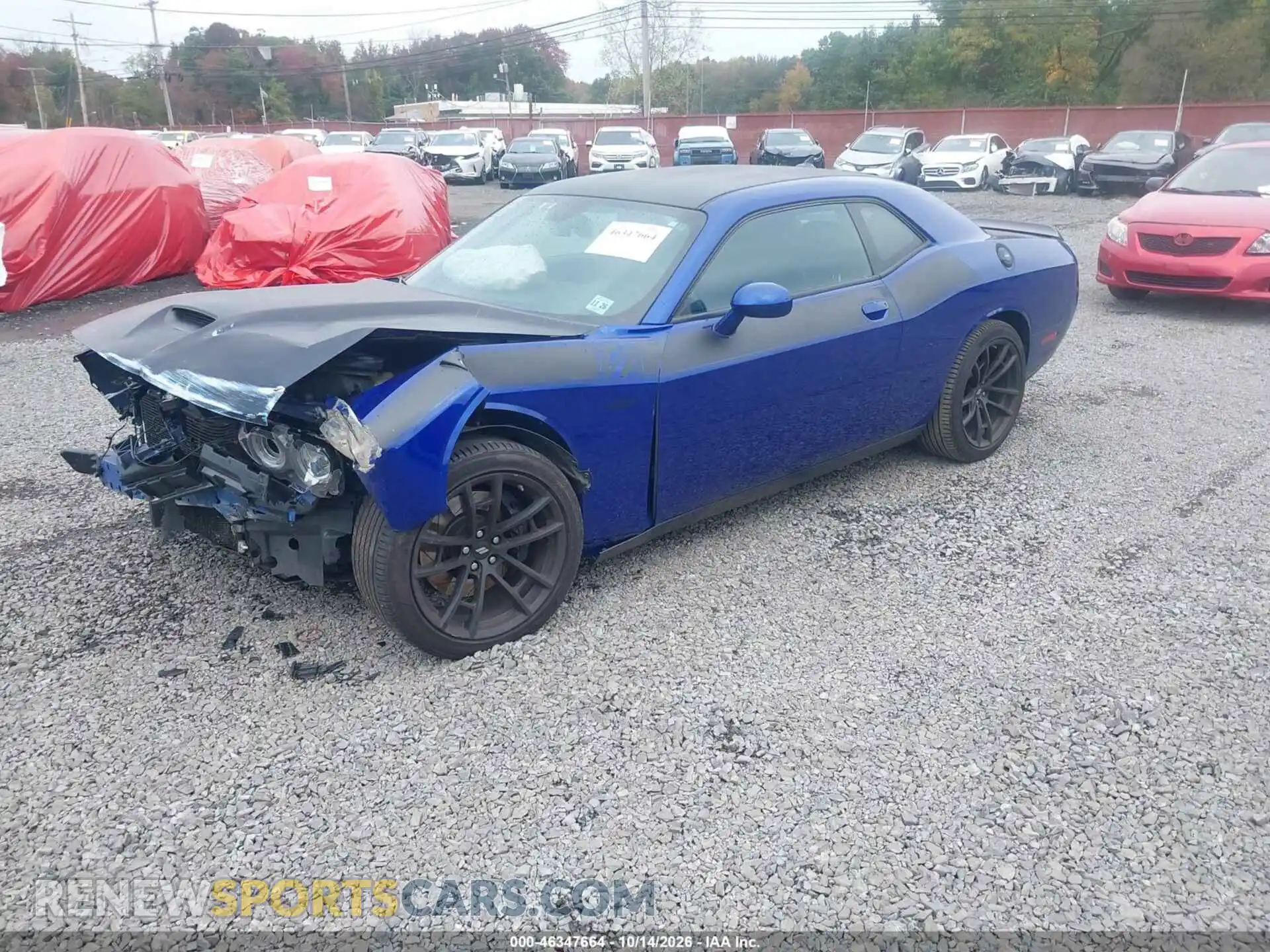 2 fotografías del automóvil dañado 2C3CDZFJ1MH631724 DODGE CHALLENGER 2021