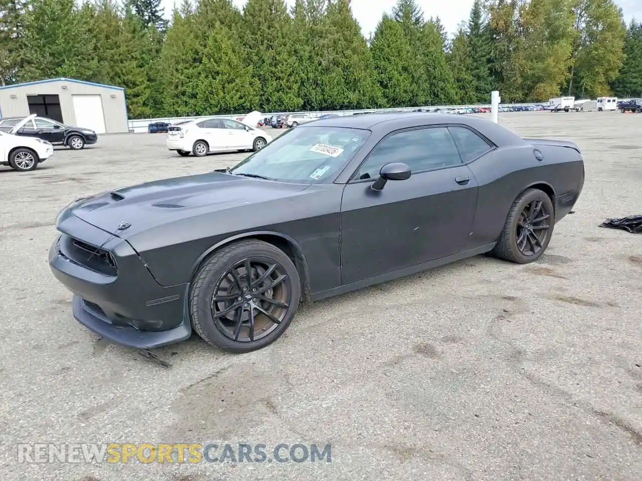 1 Photograph of a damaged car 2C3CDZFJ1MH651682 DODGE CHALLENGER 2021