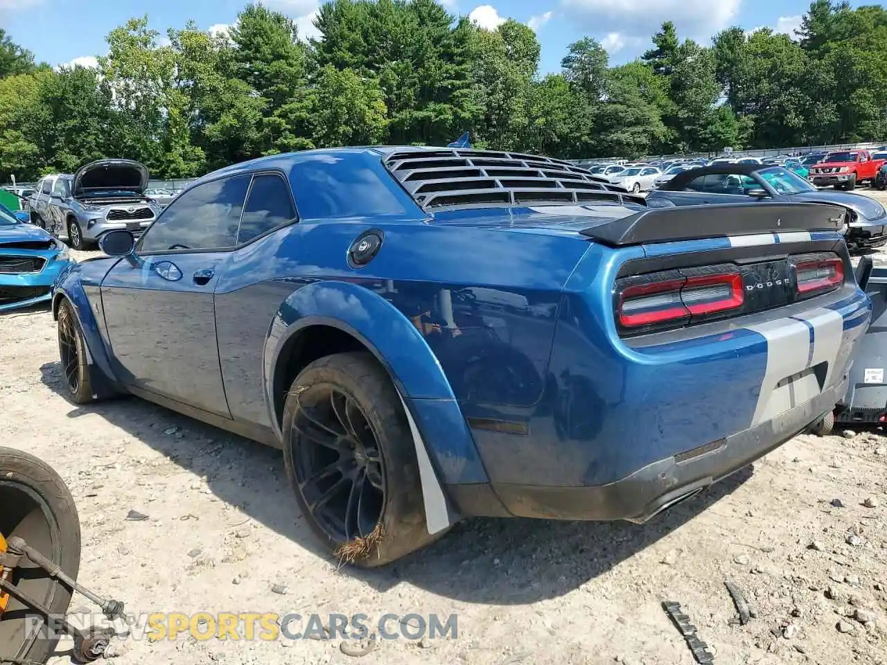 2 Photograph of a damaged car 2C3CDZFJ2MH501158 DODGE CHALLENGER 2021