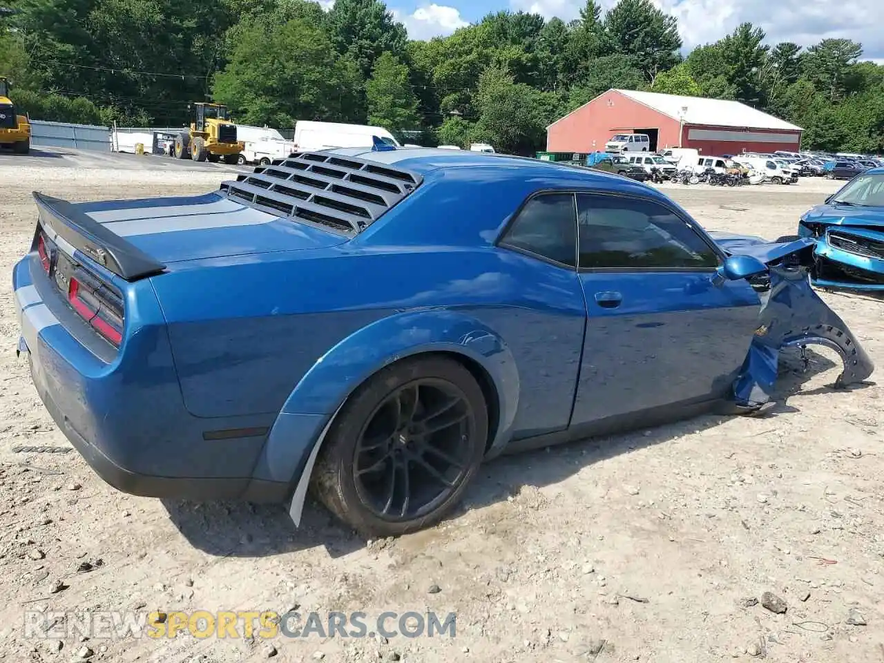 3 Photograph of a damaged car 2C3CDZFJ2MH501158 DODGE CHALLENGER 2021