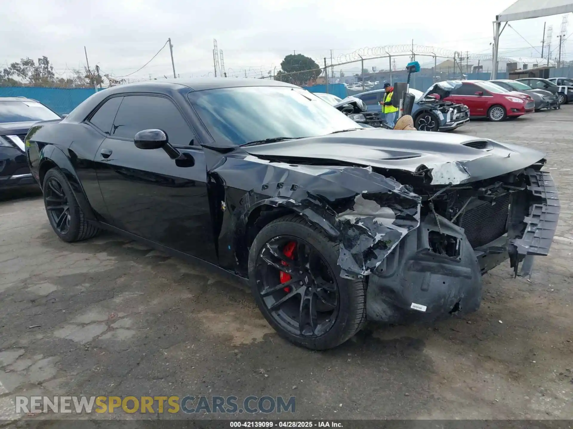 1 Photograph of a damaged car 2C3CDZFJ2MH507204 DODGE CHALLENGER 2021