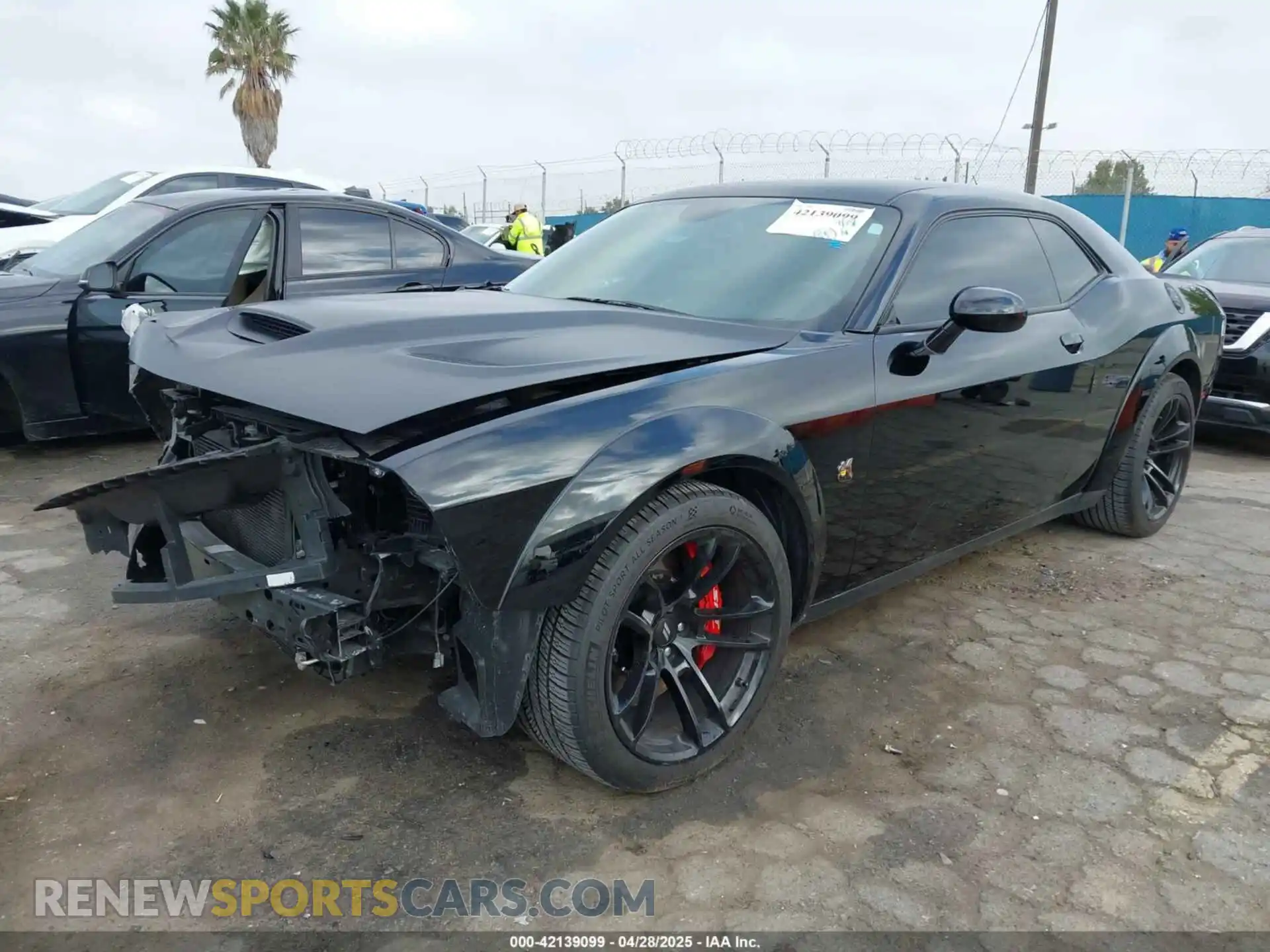 2 Photograph of a damaged car 2C3CDZFJ2MH507204 DODGE CHALLENGER 2021